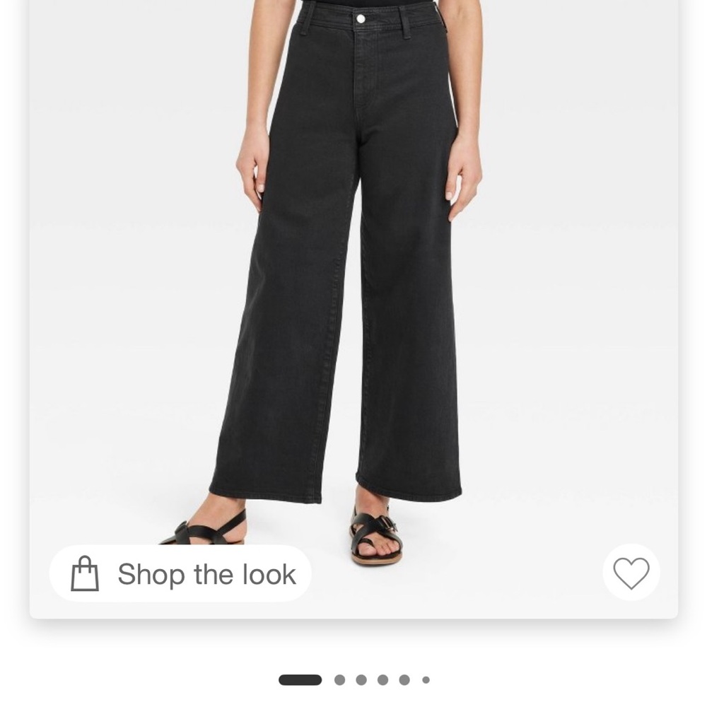 3 Pairs of Universal Thread Women's Wide-Leg Jeans